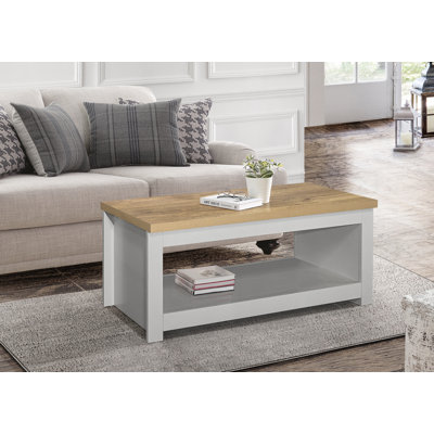 Napanoch Sled Coffee Table with Storage