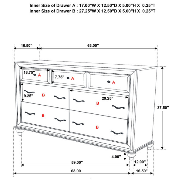 Dimensions du produit