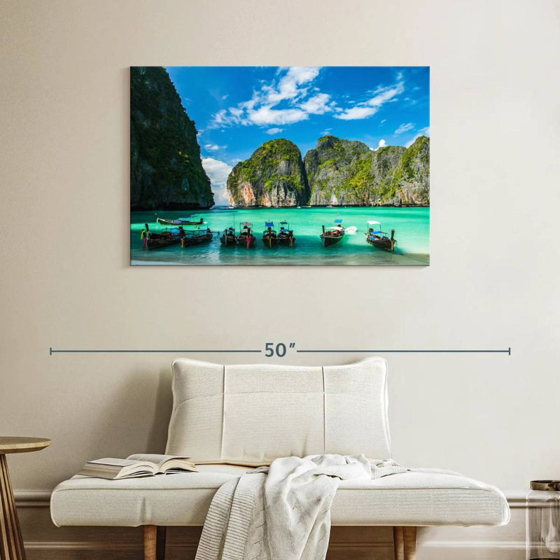 Gillard Maya Bay Ko Phi Phi, H 26 po x l 39 po