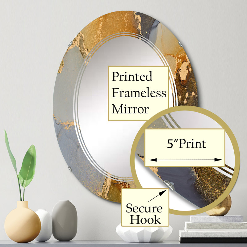 Flat Wall Mirror, 30" x 20"
