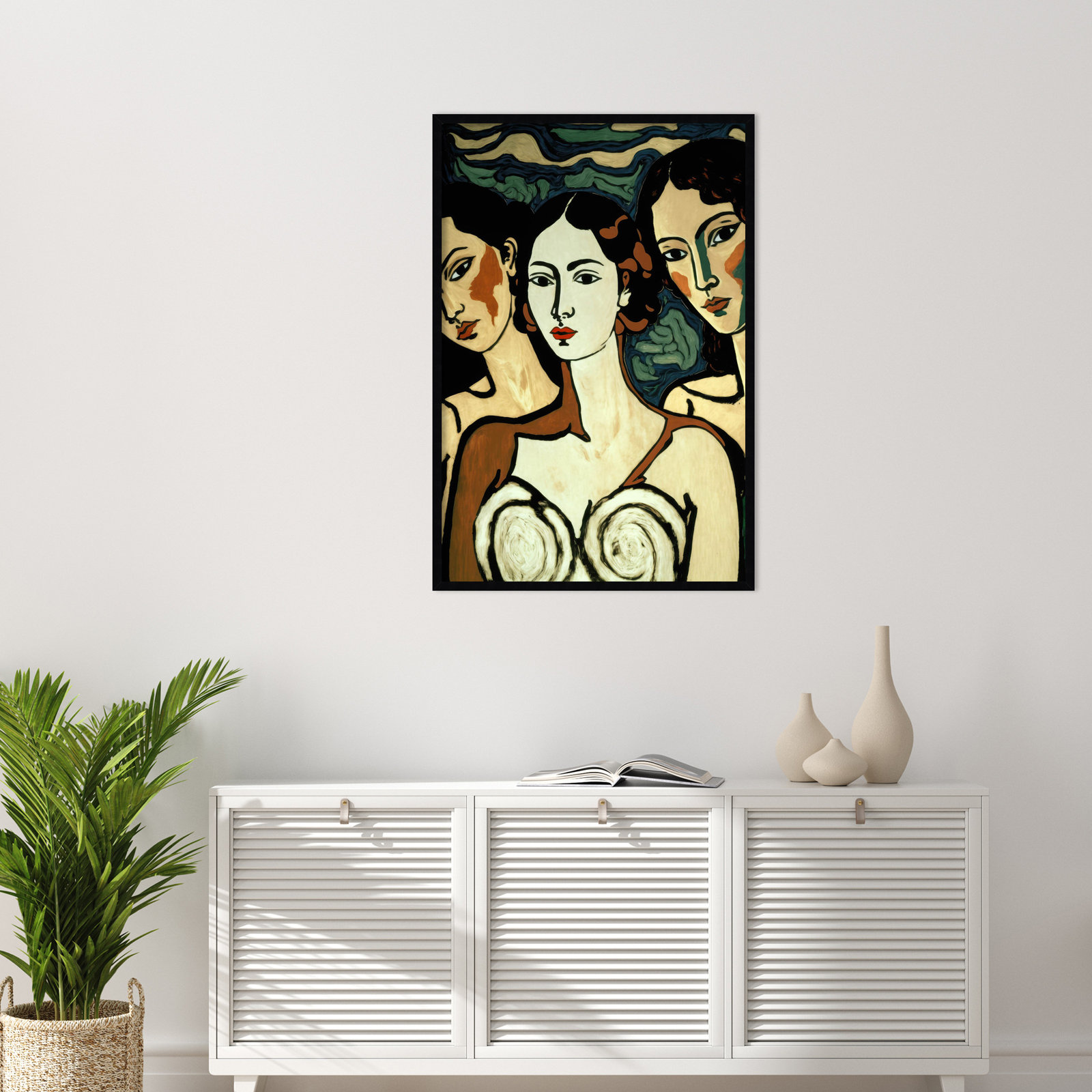 Galya "The Soul Sisters" Print, Black, 41" H x 28" W