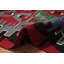 Tapis kilim à motif de losanges colorés 6 x 9