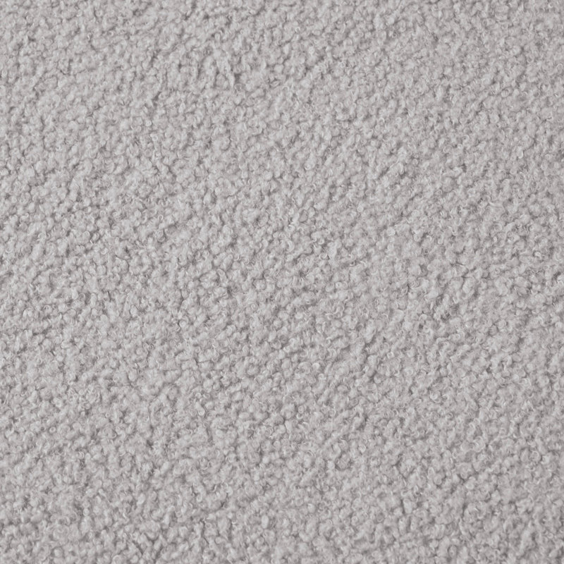 68,44 po, gris incurvé, tissu, éponge à compression, sans assemblage, capacité de 350 lb, petits espaces de vie, nuits douillettes, gris de style minimaliste moderne, mousse à haute densité, sac à ressort, famille