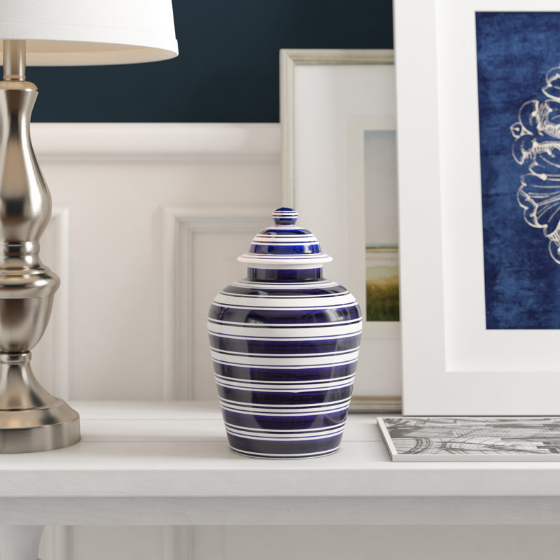 Farber Striped Urn