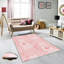 Tapis tissé antibactérien (impression numérique 3D) 4,0 x 5,9 pieds, 100% polyester, hauteur du velours: 0,3 pouce | Dessous en PVC feutre antidérapant, lavable à la machine, parfait pour le salon et la chambre à coucher-1984744389