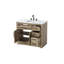 Meuble-lavabo simple 42 po en chêne naturel-694370432