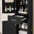 Tall Bathroom Freestanding Storage Cabinet with Adjustable Shelves, Door Shelves Design-310502731