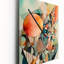 Insaf - Horloge murale paysage abstrait-958643760