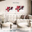 Avery - mouvement abstrait rouge-107679802