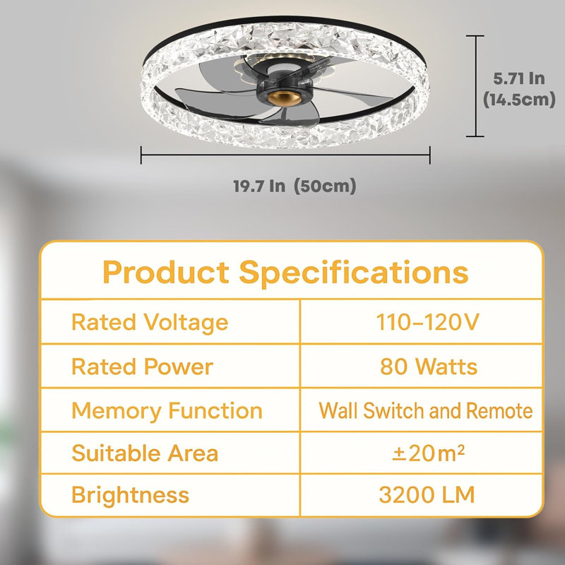 Ceiling Fan With Light