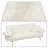 Modren Teddy Fabric Upholstered Convertible Futon Sofa Bed with Folding Armrests-1846019537