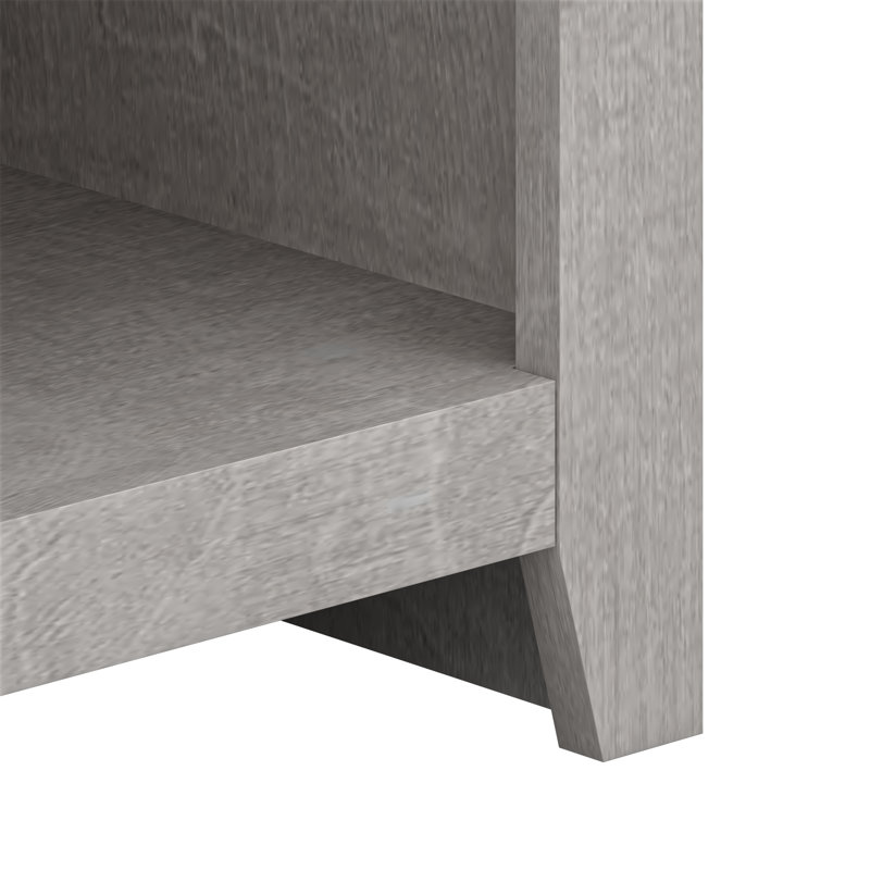 Walter 20.3" 1 Drawer Nightstand, Dusty Gray Oak