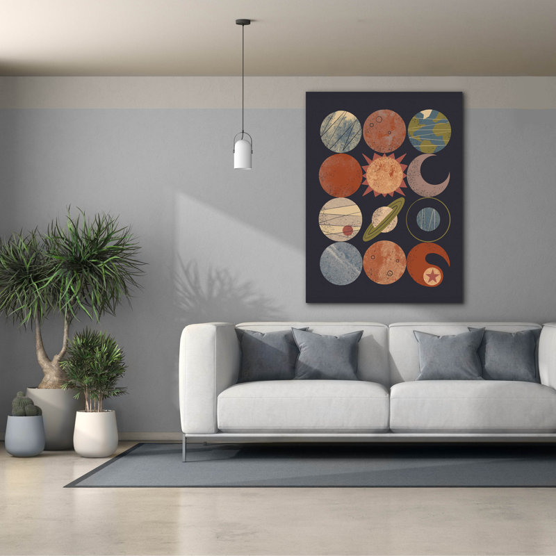  'Home System Grid' by Renea L. Thull Canvas Wall Art, 40" x 54", 54" H x 40" W