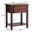 Table de bout avec rangement Tonyville