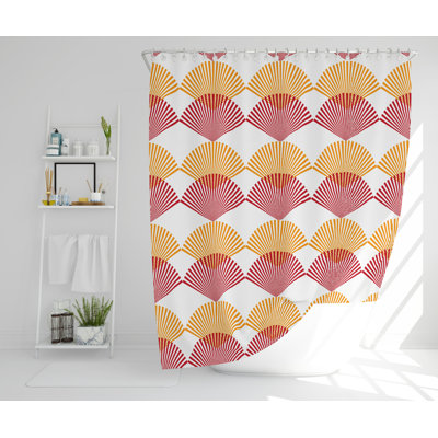 Rylie Polyester Shower Curtain