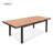 Carlo Extendable 8 - Person Outdoor Dining Set, Faux Wood Aluminum Frame