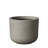 11 Inch Round Concrete Planter with Drainage Hole, Warm Gray-1735976927-1735976923