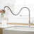 Kitchen Faucet With Pull Down Sprayer Brushed Nickel Stainless Steel Single Handle Pull Out Spring Sink Faucets