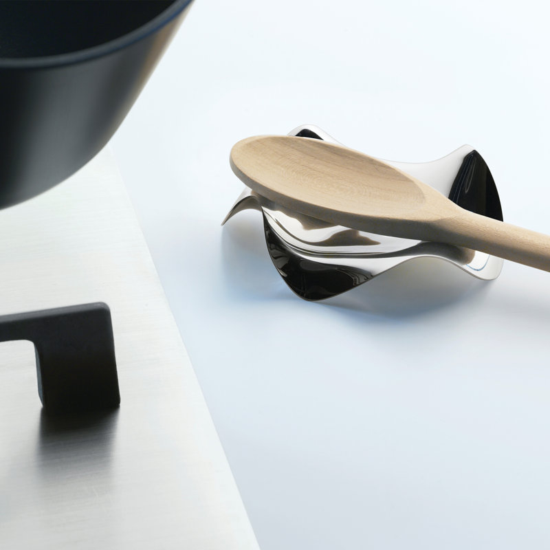 Stainless Steel Mirror Polished Spoon Rest
