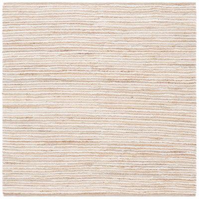 Tapis rayé en jute tissé / toile / coton Abish