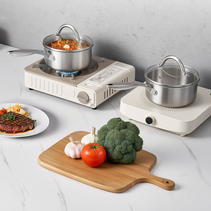 1.42L Stainless Steel Saucepan