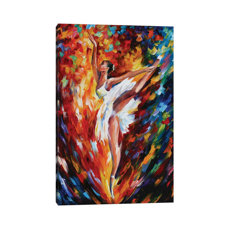 Flight by Leonid Afremov - Painting on Canvas, 66.04 cm H x 45.72 cm W x 1.91 cm D, Wrapped Canvas