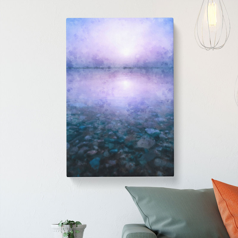 Pebble Beach - Wrapped Canvas, 91cm H x 60cm W x 3cm D