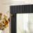 Alpena  31" Modern Accent Cabinet with Glass Doors and Brass Handles-1678617309