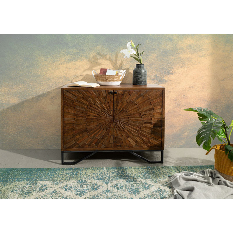 Solid Wood 107cm W Chest of Drawers