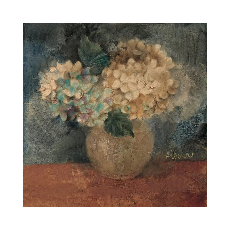 Hydrangea Study IV par Wild Apple Portfolio - reproduction d'art, Toile tendue, Aucun mat, H 12 po x l 12 po x P 1,5 po