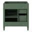 Meuble-lavabo de salle de bain 30 po sans lavabo supérieur, armoire de rangement moderne avec 2 tiroirs et un tiroir basculant-2141344265