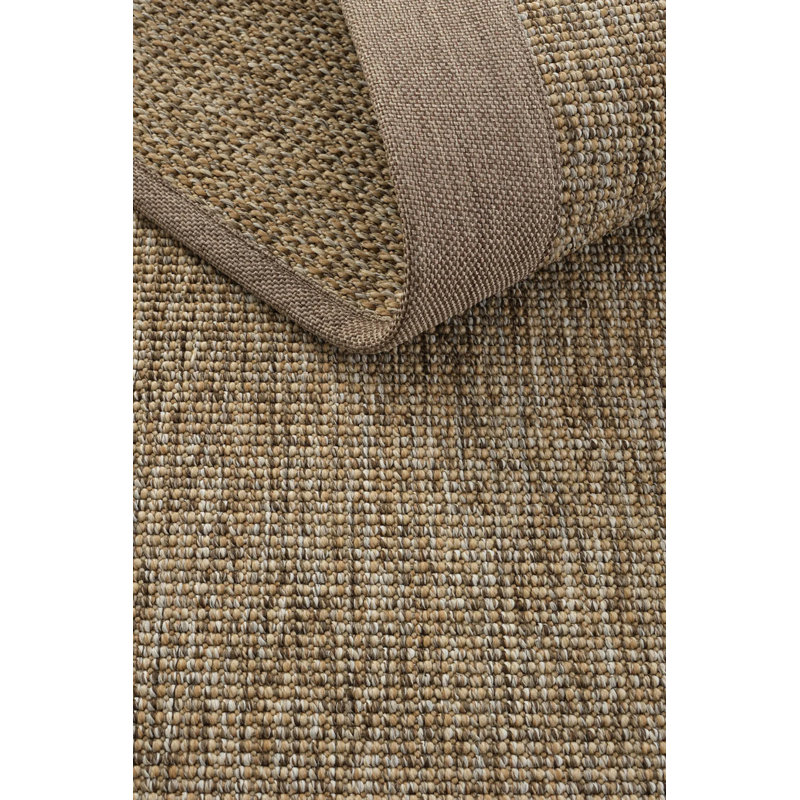 Tapis en lin Logan Monterey, Tapis de couloir 3 pi 4 po x 13 pi 2 po