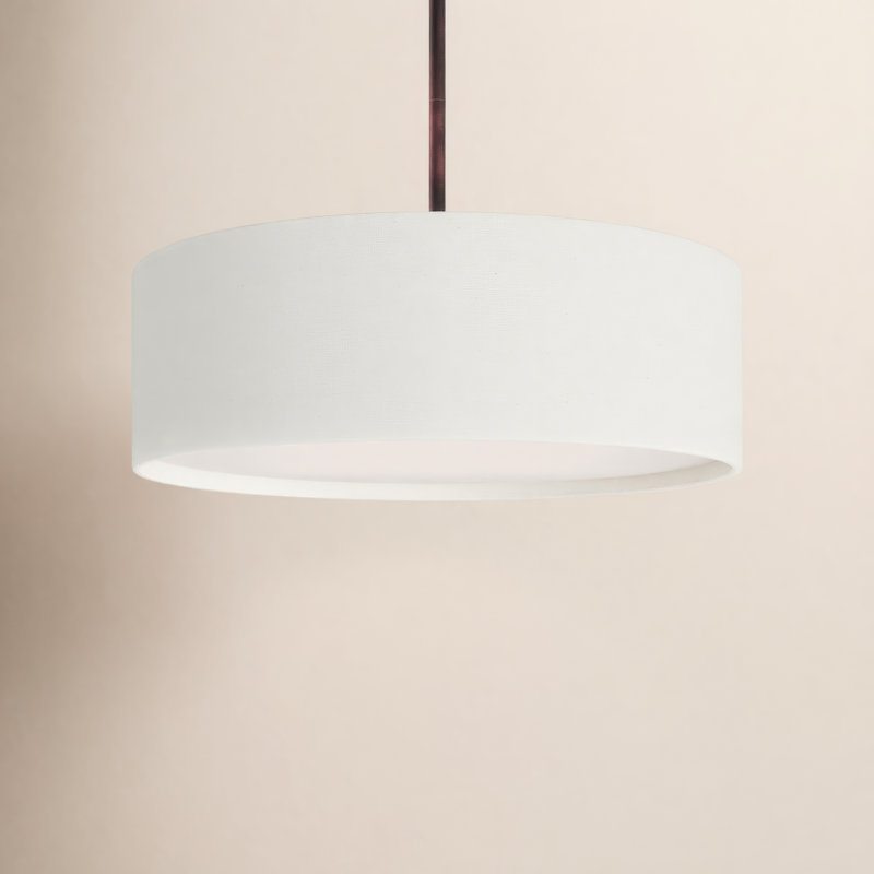Luminaire suspendu cylindrique à 3 lumières Jessalyn