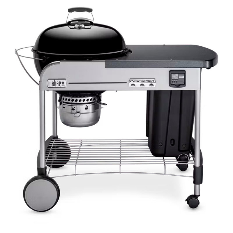 Weber Performer Deluxe 22" Charcoal Grill, Black