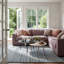Brindle Stripe Hand Loom Knotted Wool Rug-383116092
