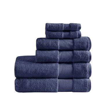 Embry Turkish Cotton Hand Towels (Set of 8) Color: Silver