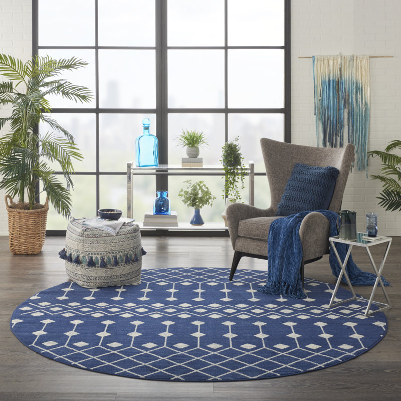 Tapis bohémien Bo Bo, Rond 8 pi