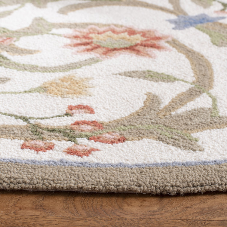 Hollander Handmade Hooked Wool Area Rug