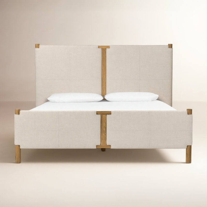 Ferree Bed-Antigo Natural-King, King, Antigo Natural