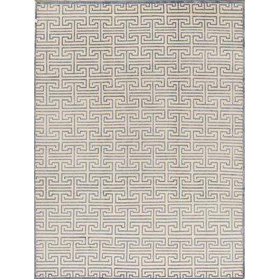 Windsom Hand-Knotted High-Quality Ivory Area Rug