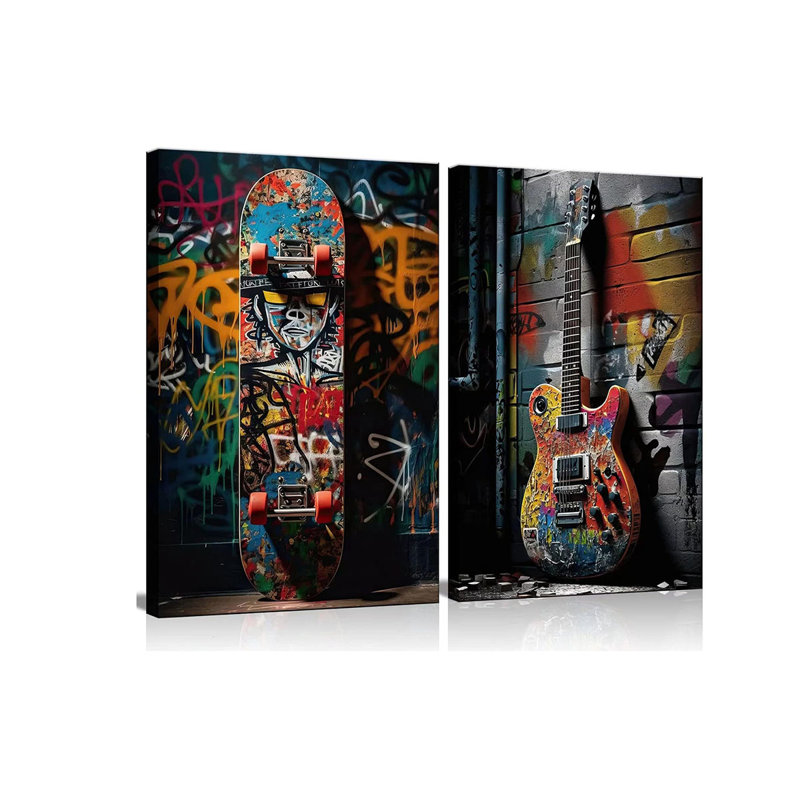 2 Piece Wrapped Canvas Print