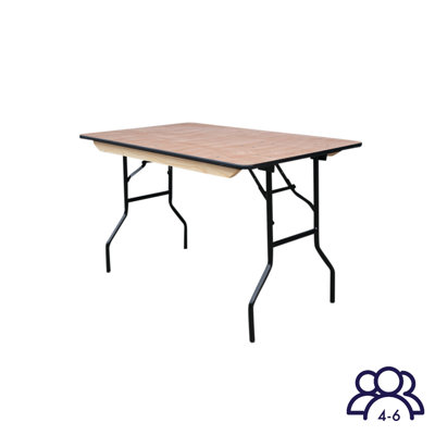 Metal Base Dining Table