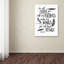 «Cover You With Feathers», art textuel sur toile tendue-23092388