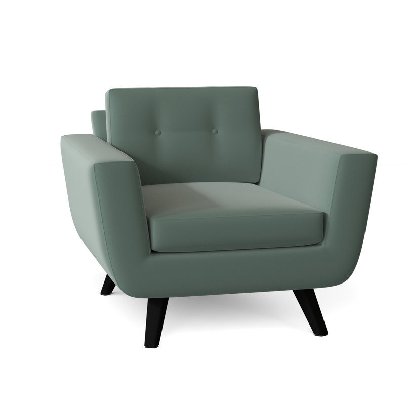 Fauteuil Callie, Lagon, Noir, Moyenne