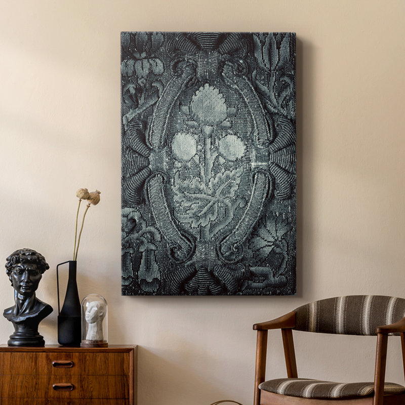 Rétro abstrait, impression sur toile, galerie Cavas, H 18 po x l 12 po