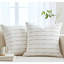 Coussin décoratif rayé, coussin en coton avec rayures tissées-599769931-542268637-599769926