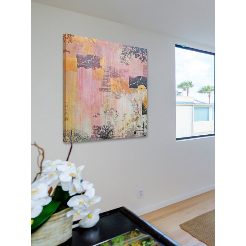 « spring cyclone » par tracy silva barbosa, reproduction d’art sur toile tendue, 40 po x 40 po