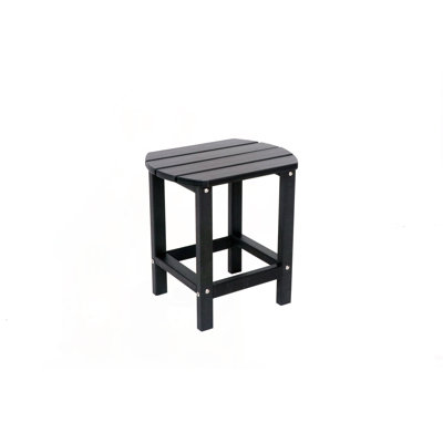 Table d'appoint extérieure carrée Adirondack en bleu