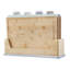 Set Of 4 Index Chopping Boards ,Bamboo Chopping Boards With Stand