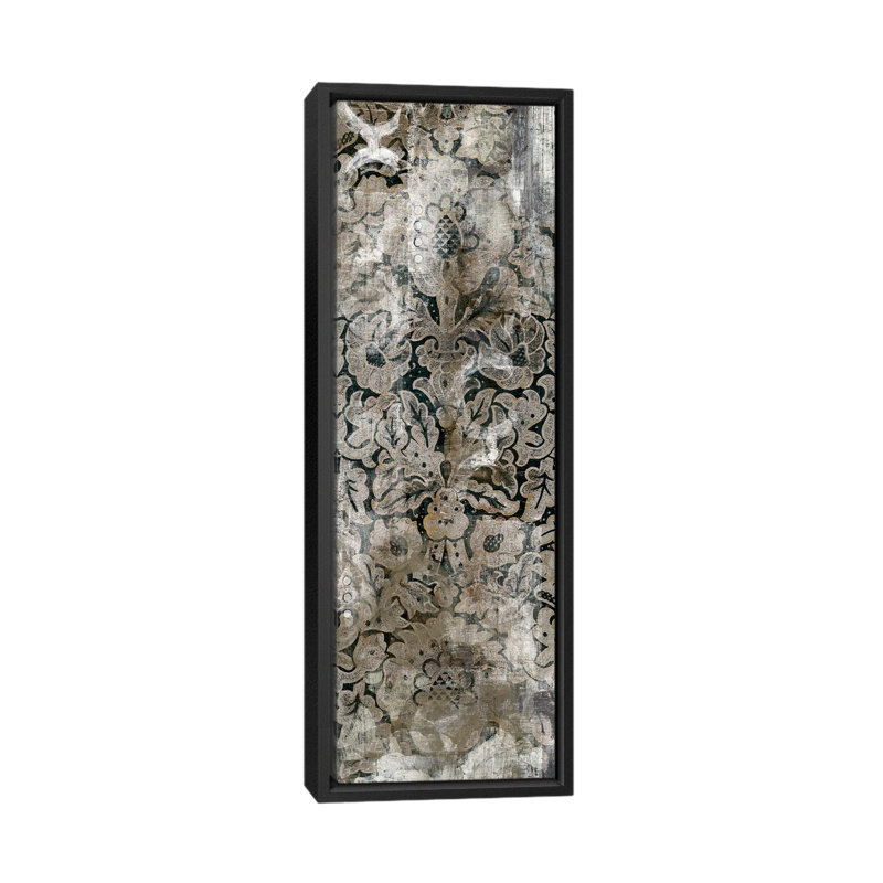 «Weathered Damask Panel III» par June Eeica Vess, reproduction d'art sur toile tendue sur toile 1 pièce